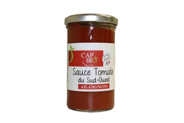 Sauce Tomate Ail Oignon BIO Origine Sud Ouest