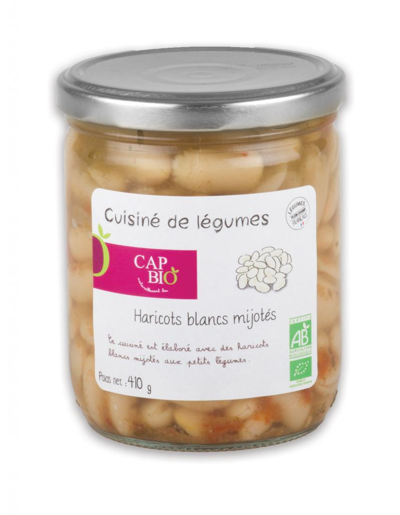Haricots blancs cuisinés BIO
