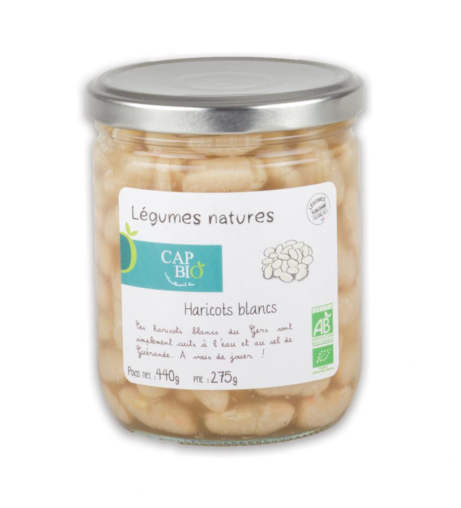 Haricots blancs au naturel BIO