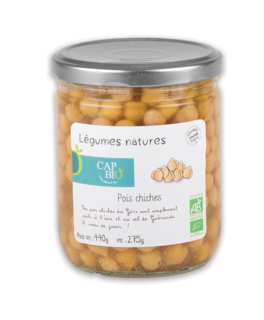 Pois chiches au naturel BIO