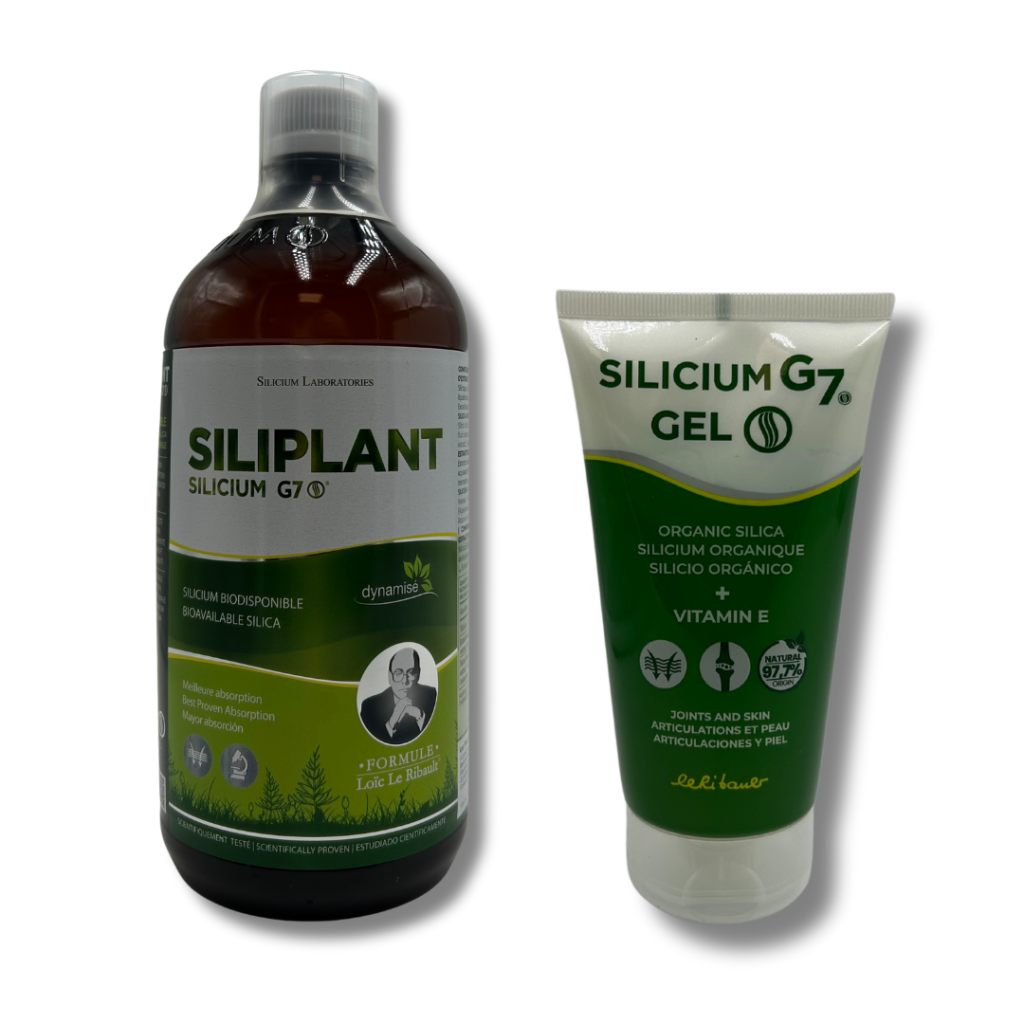 Lot gel silicium G5 & flacon siliplant G5