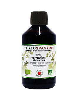 Phytospagyrie n°17 Thyroïde régulation-300ml-Vecteur Energy
