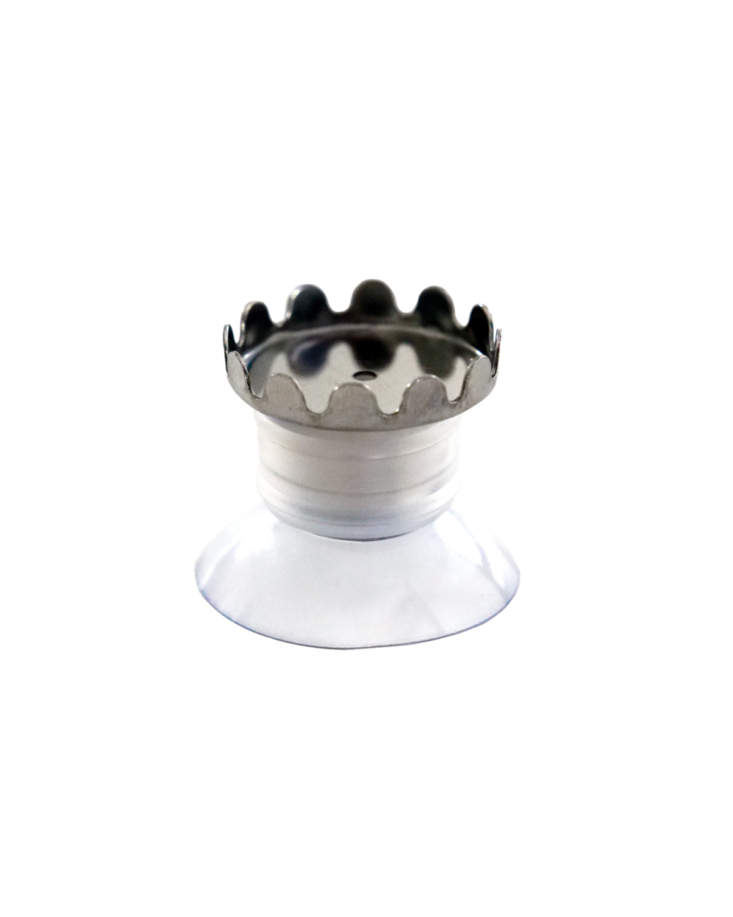 Porte-savon aimanté avec ventouse