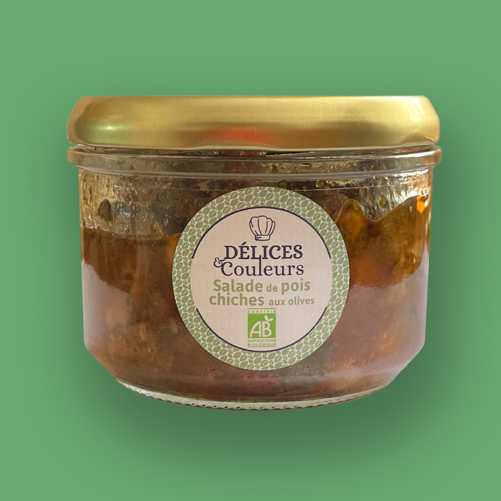 Salade de Pois Chiches aux Olives BIO