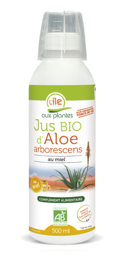 Aloes Arborescens  (500 ml) recette père Zago  +1% alcool