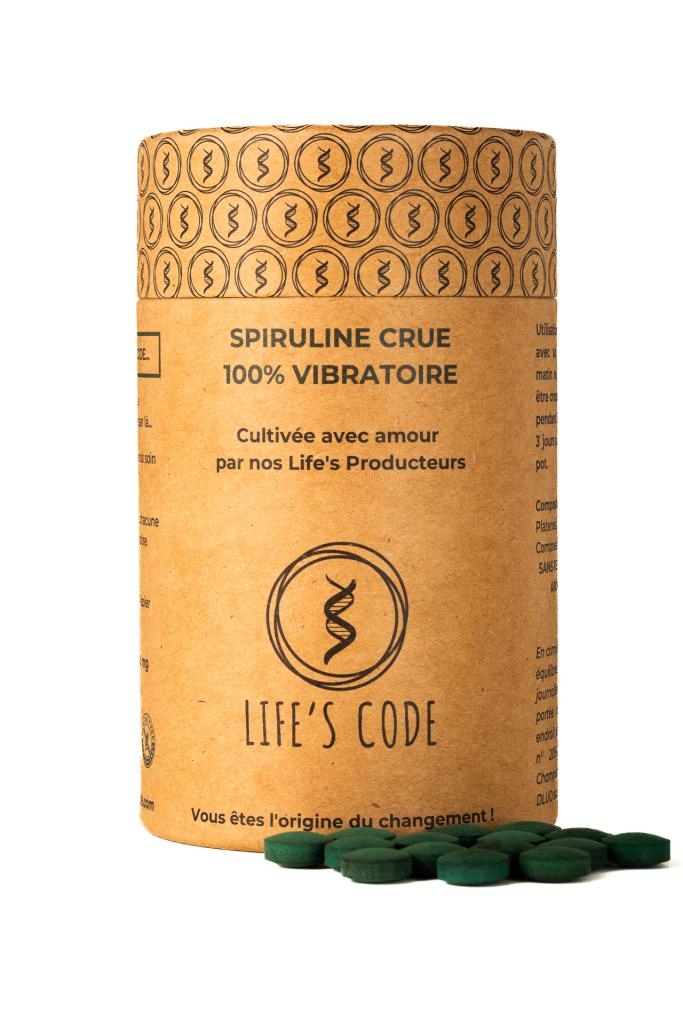 Spiruline vibratoire - 540 comprimés - Cure de 3 mois