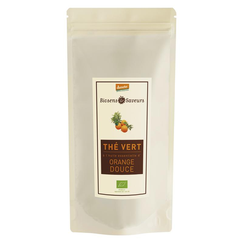 Thé vert Orange Douce Demeter 100g