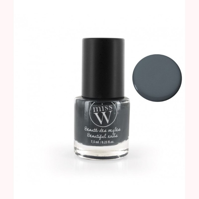 Vernis à Ongles Vegan N11 Gris Mat Miss W