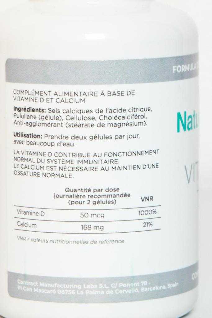 Complément Alimentaire Elke Arod Calcium D3 Forte - 90 Gélules - Validité 07/2027