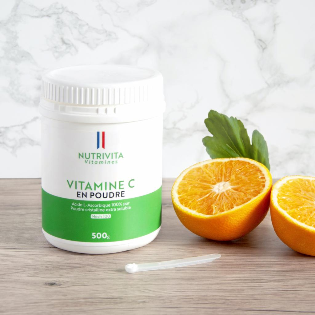 Vitamine C Pure En Poudre (Acide L-Ascorbique) Mivolis - Pot De 100 Grammes - Neuf Sous Emballage, Pour Bien-être Et Immunité