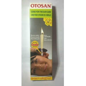 Bougies d'oreilles x 6 : Coton-tiges et bougies d'oreilles OTOSAN  bien-être, santé et hygiène - botanic®