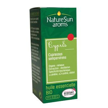 Cyprès huile essentielle bio 30 ml