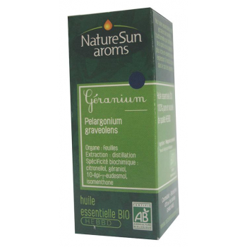 GERANIUM, Pelargonium graveolens  -10 ml -