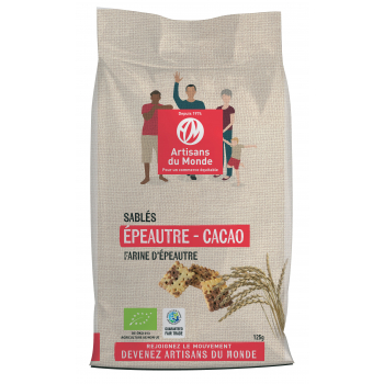 Sables epeautre cacao bio 125g