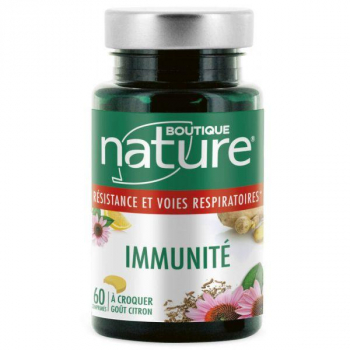 Immunité et voies respiratoires - 60 comprimés - Boutique Nature 