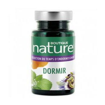 Dormir + mélatonine - 60 gélules - Boutique Nature 