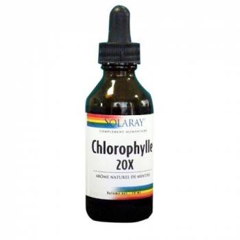 Chlorophylle 20X liquide 59 ml - Solaray