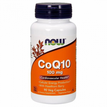 CoQ10 100 mg - 90 gélules - Now