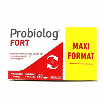 Probiolog Fort Maxi Format, 90 gélules 