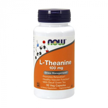 L-Theanine 100 mg - 90 gélules - Now