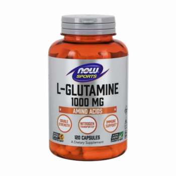 L-Glutamine 1000 mg - 120 capsules - Now Sports