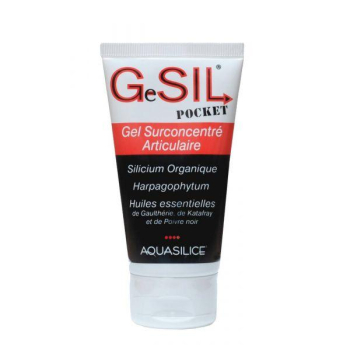  Gel surconcentré articulaire GeSil Pocket - 50 ml - Aquasilice 