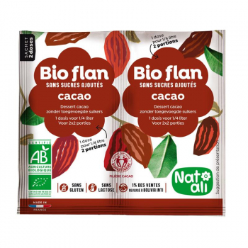 Bio Flan Cacao - 11 g - Natali 