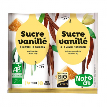 Sucre Vanillé Bio 2 x 8 g - Natali
