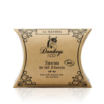 Savon Bio Le Naturel lait d'ânesse 25g DONKEYS AND CO