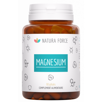 Magnésium naturel - 90 gélules Natura Force 