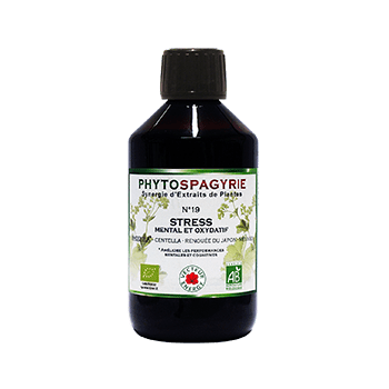 Phytospagyrie n°19 Stress (Mental et oxydatif)-300ml-Vecteur energy