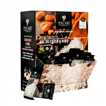 100x mini tablettes 10g noir 60% & Sel de Cuzco x100 mini 1kg