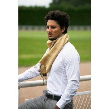 Foulard en soie Budho
