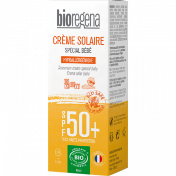Crème Solaire Bébé SPF50+ - BIOREGENA
