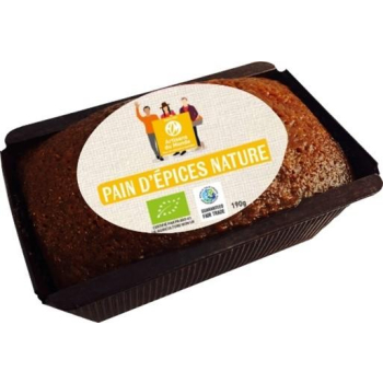 Pain d'épices bio nature - 190g