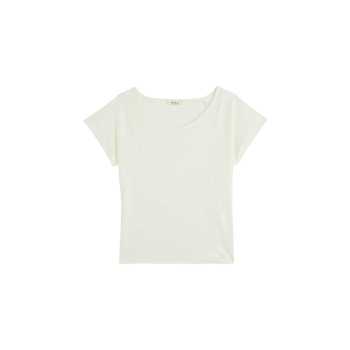 T-shirt col rond femme lin 