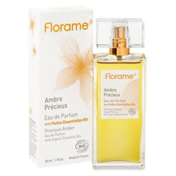 Eau de Parfum Bio  Ambre Précieux - 50 ml - Florame 