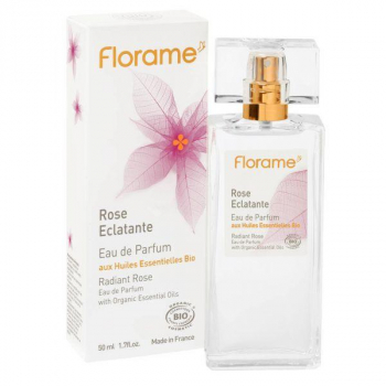 Eau de Parfum Bio Rose Eclatante - 50 ml - Florame