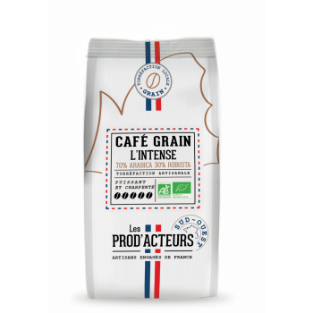 Café L'Intense 70/30 Bio grain KG Les Prod'Acteurs