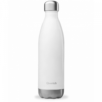 Bouteille isotherme qwetch Blanc 750 ml