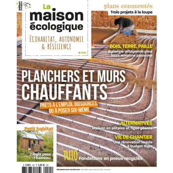 planchers et murs chauffants