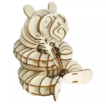 Puzzle 3D en bois Panda