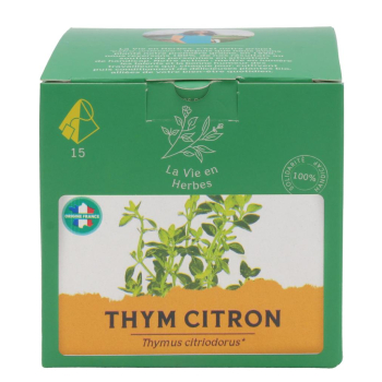Infusion Thym Citron Bio 1,4g x 15
