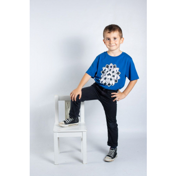 KY-KAS t-shirt enfants coton bio col rond (musique)