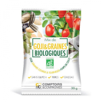 COMPTOIRS ET COMPAGNIES - Mix Superfruits Goji et graines bio 30g