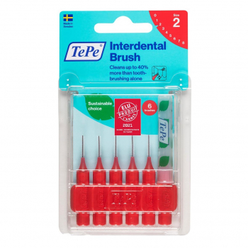 Brossettes interdentaires rouge 0.50mm - TePe