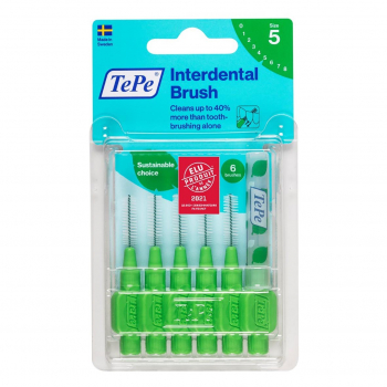 Brossettes interdentaires vert 0.80mm - TePe