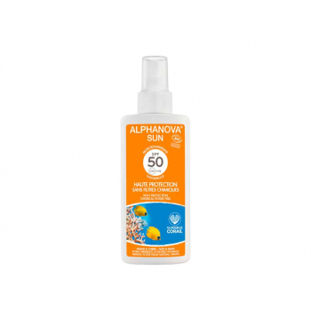 Crème Solaire Spray Haute Protection SPF50 - ALPHANOVA
