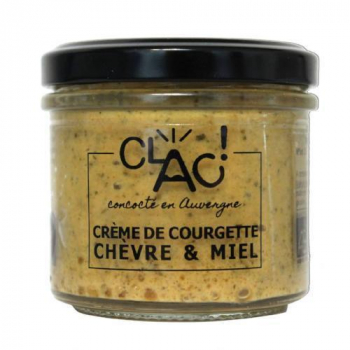 Tartinable Fromagé Bio - Crème de Courgette Chèvre et Miel - 100 g