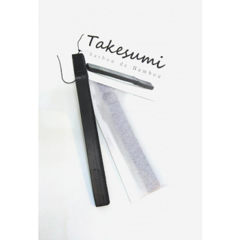 1 Baton de Charbon de Bambou  ( 2 cm X 15 cm ) - Takesumi 